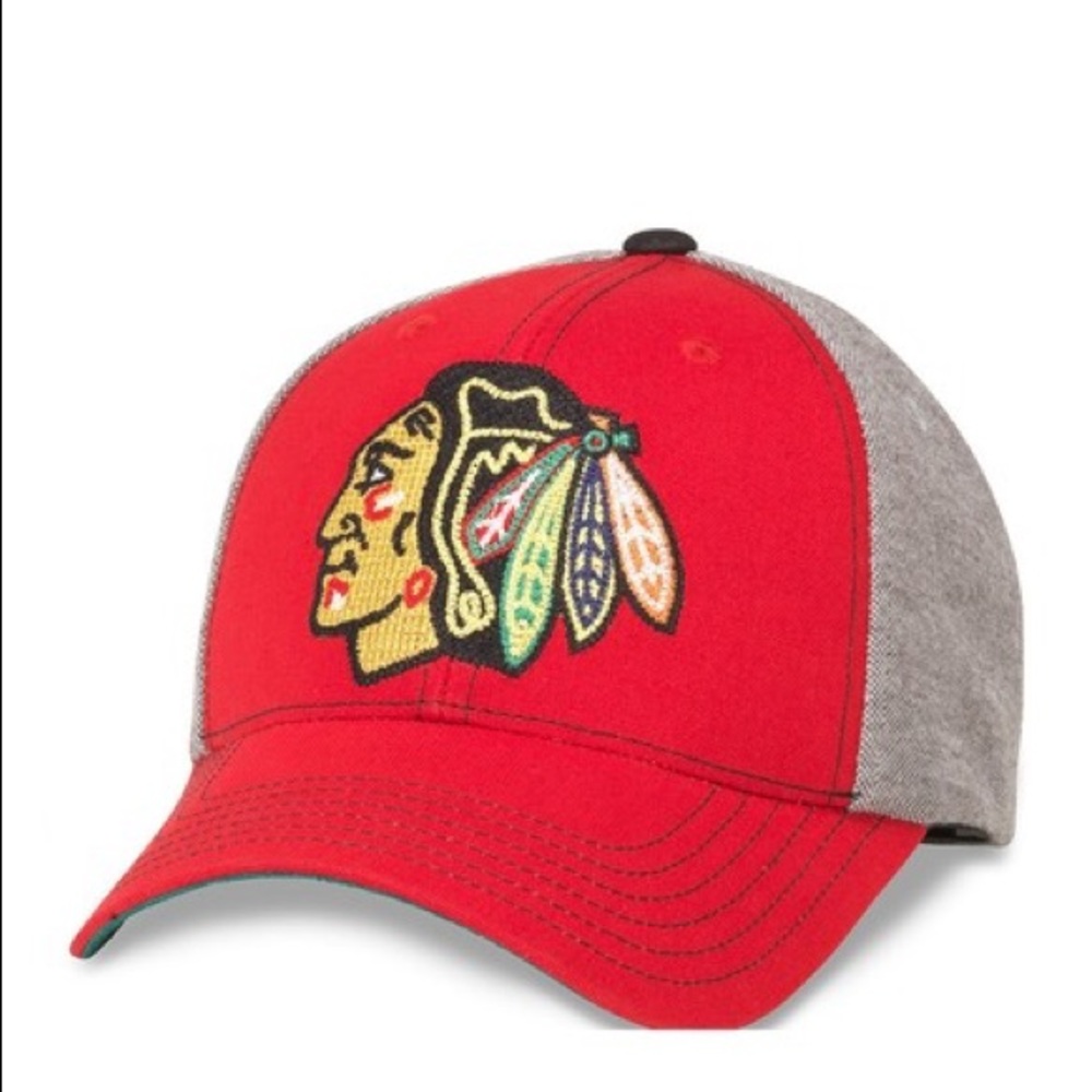 Chicago blackhawks Hockey Cap NHL American needle